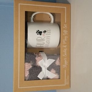 Fur Mama Mug and Socks Set